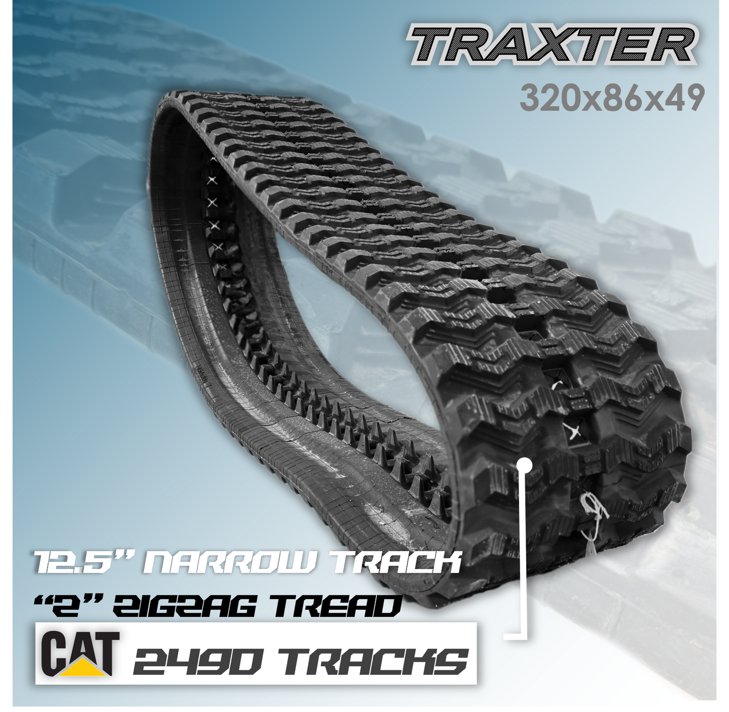 CAT 249D Tracks