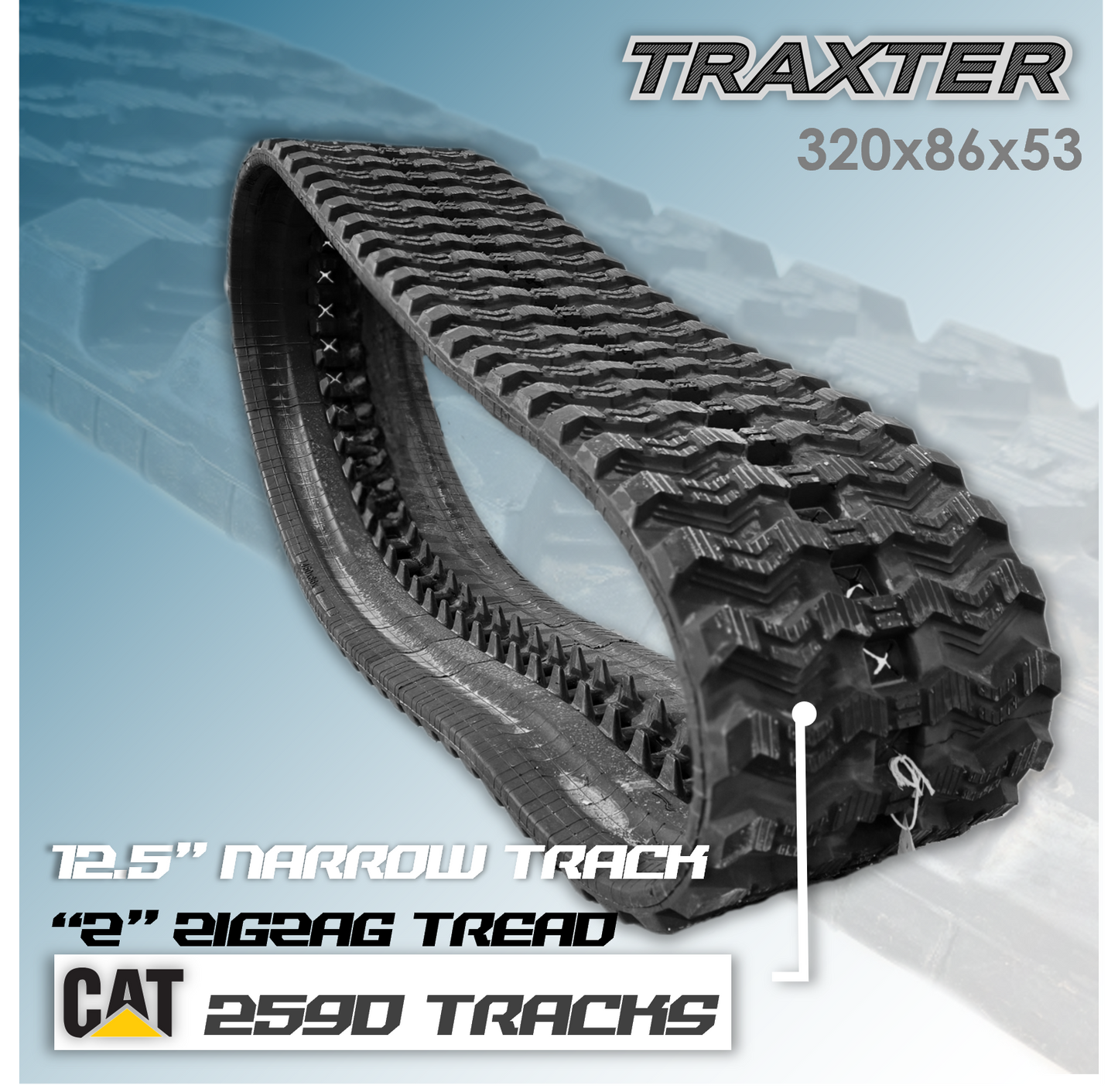 CAT 259D Tracks