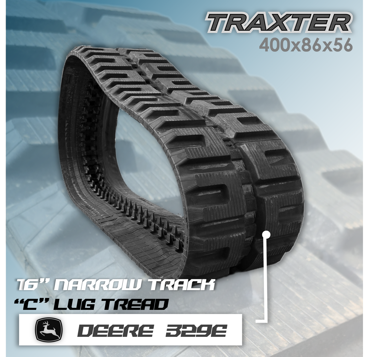 John Deere 329E TRACKS