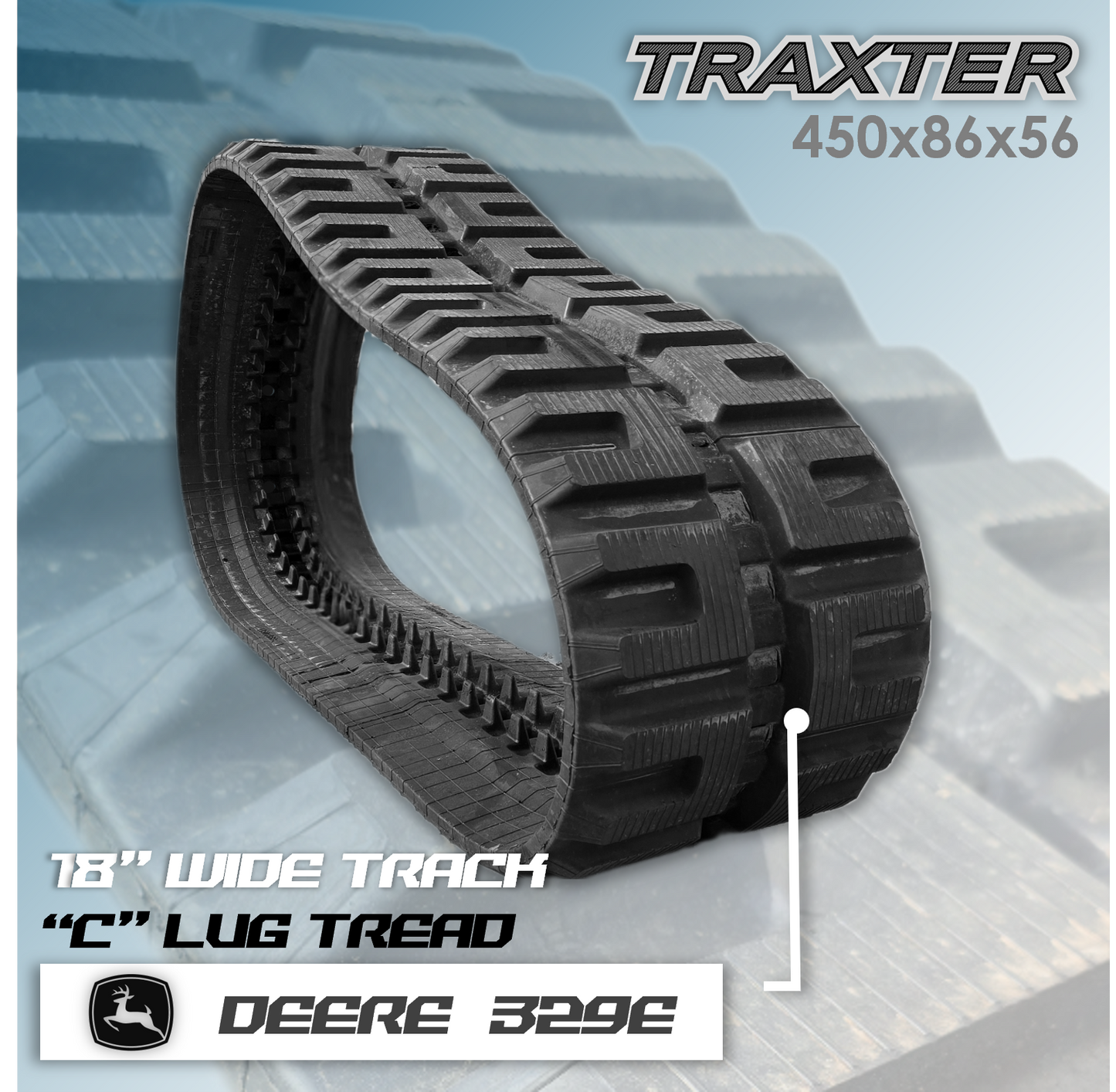 John Deere 329E TRACKS