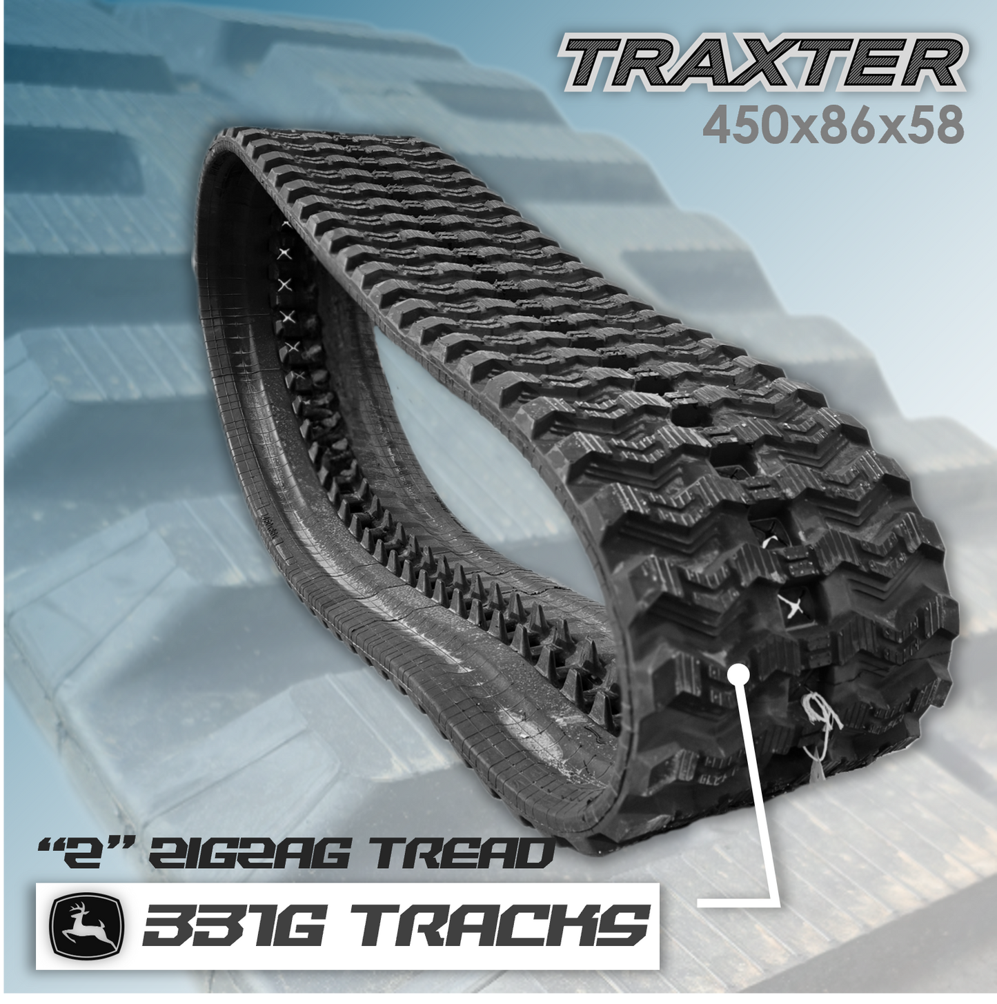 JOHN DEERE 331G TRACKS