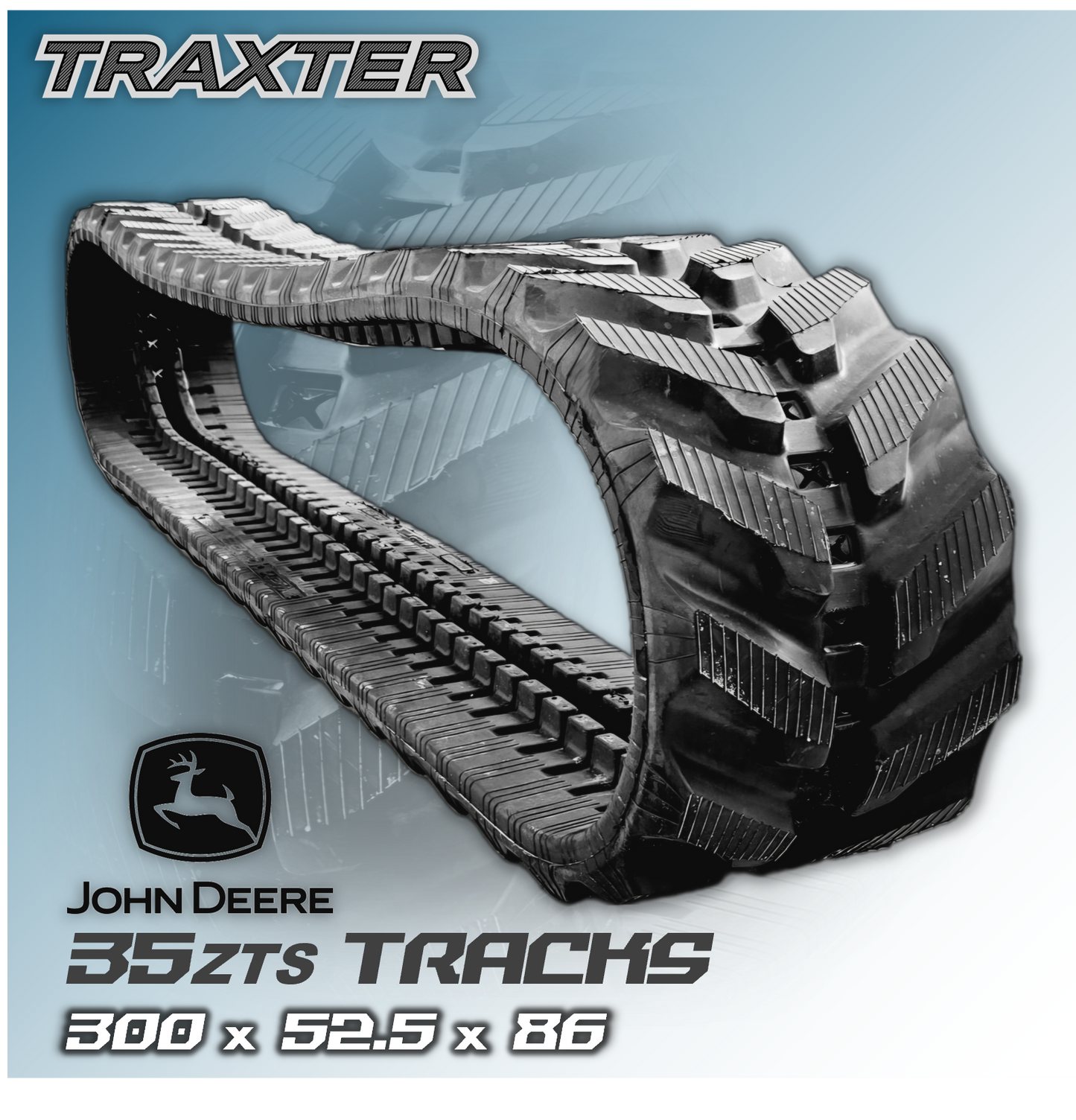 John Deere 35ZTS Replacement Tracks