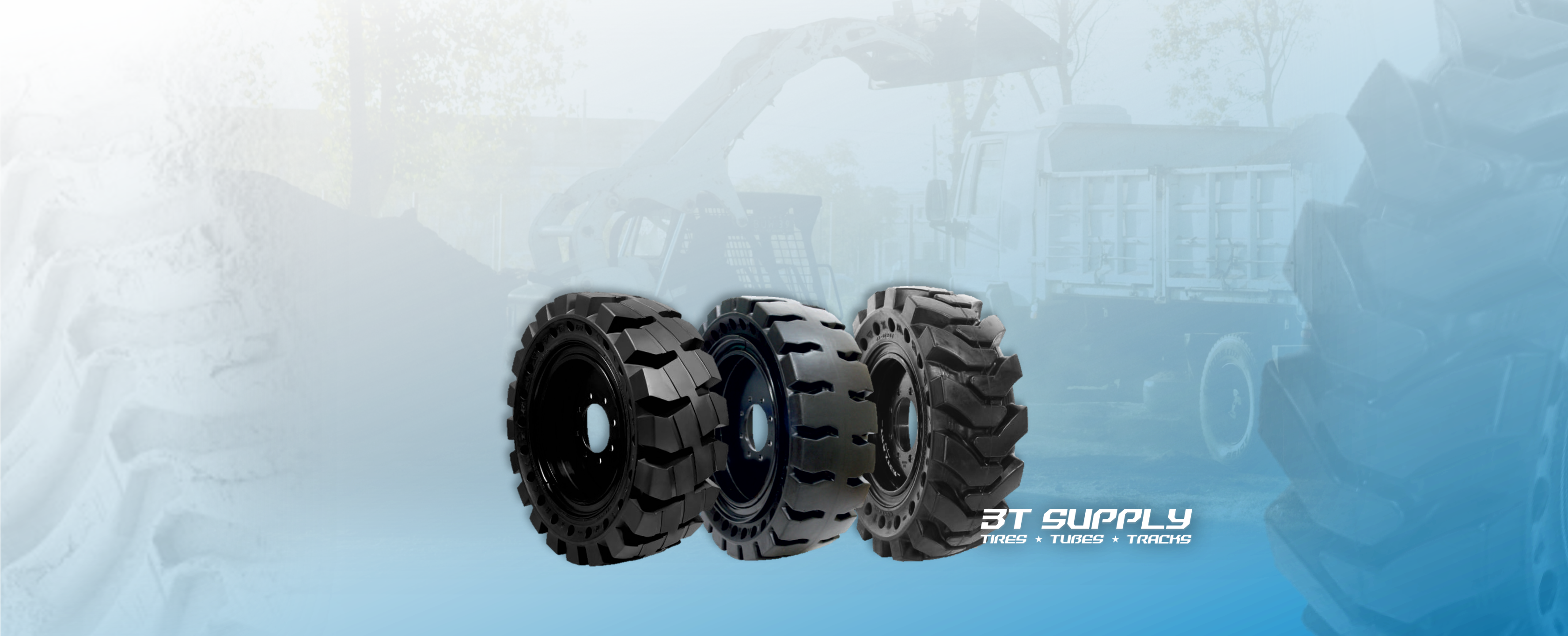 Solid Skid Steer Tires