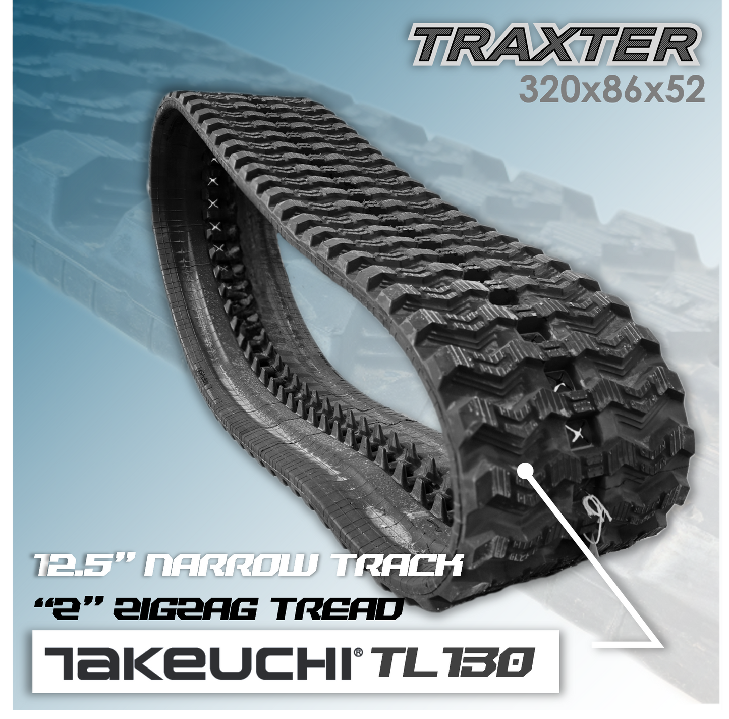 TAKEUCHI TL130 TRACKS