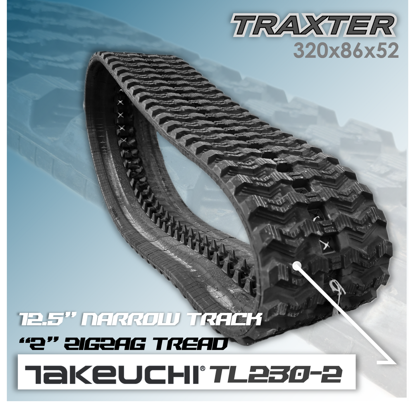 TAKEUCHI TL230-2 TRACKS