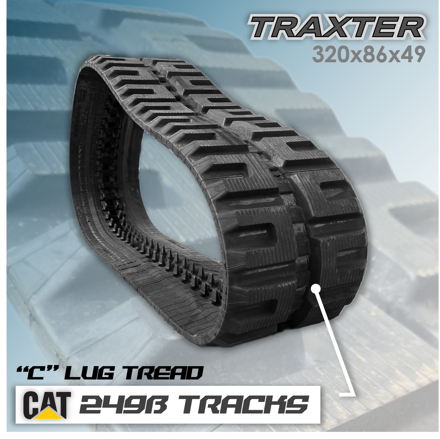 CAT 249B Tracks