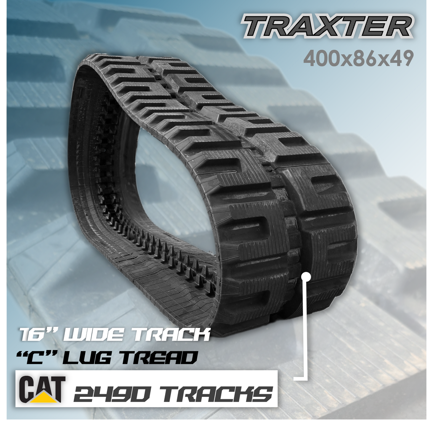 CAT 249D Tracks