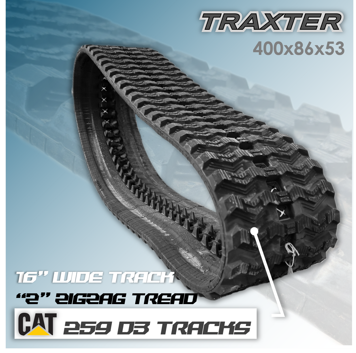 CAT 259D3 Tracks