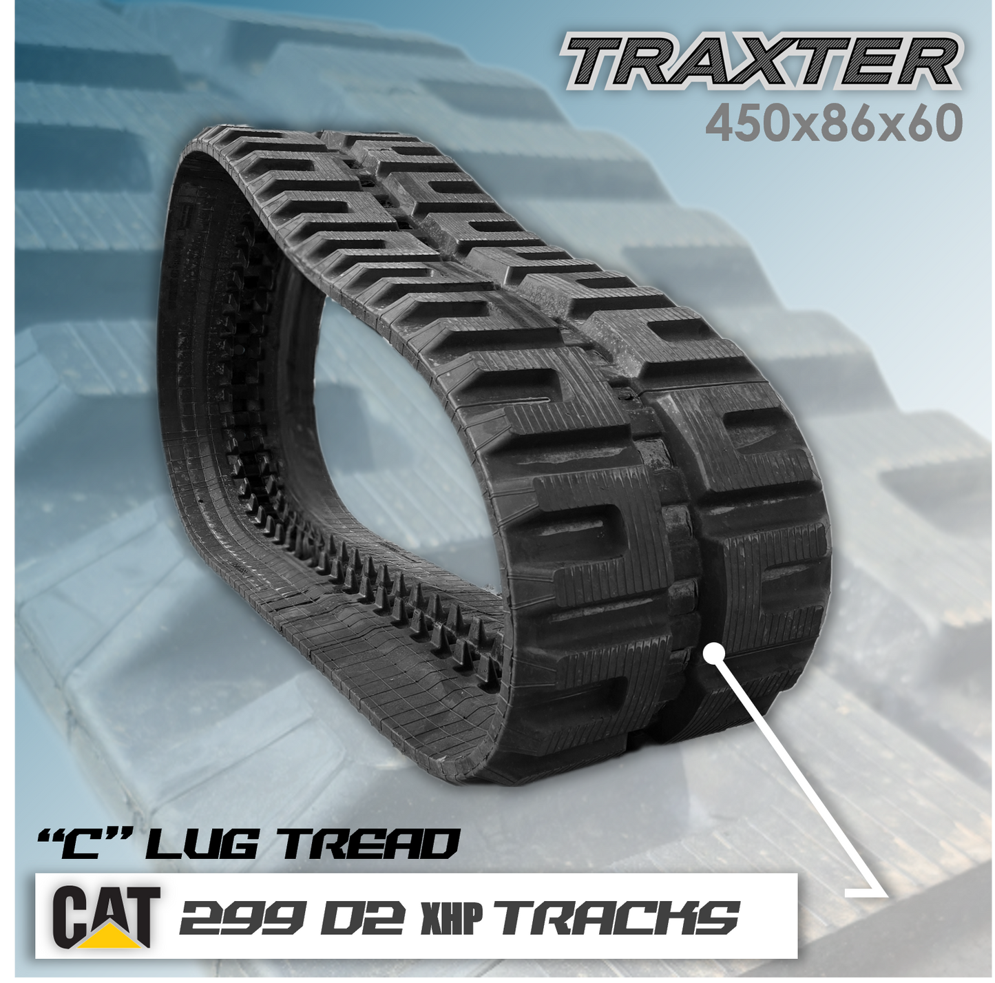 CAT 299D2 XHP Replacement Tracks