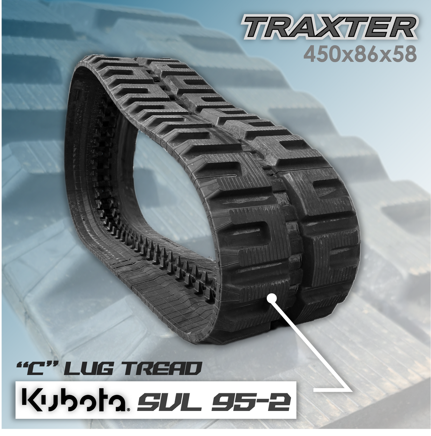 KUBOTA SVL95-2 TRACKS