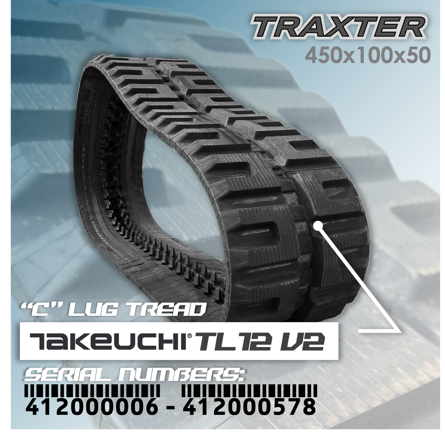 TAKEUCHI TL12 V2 TRACKS