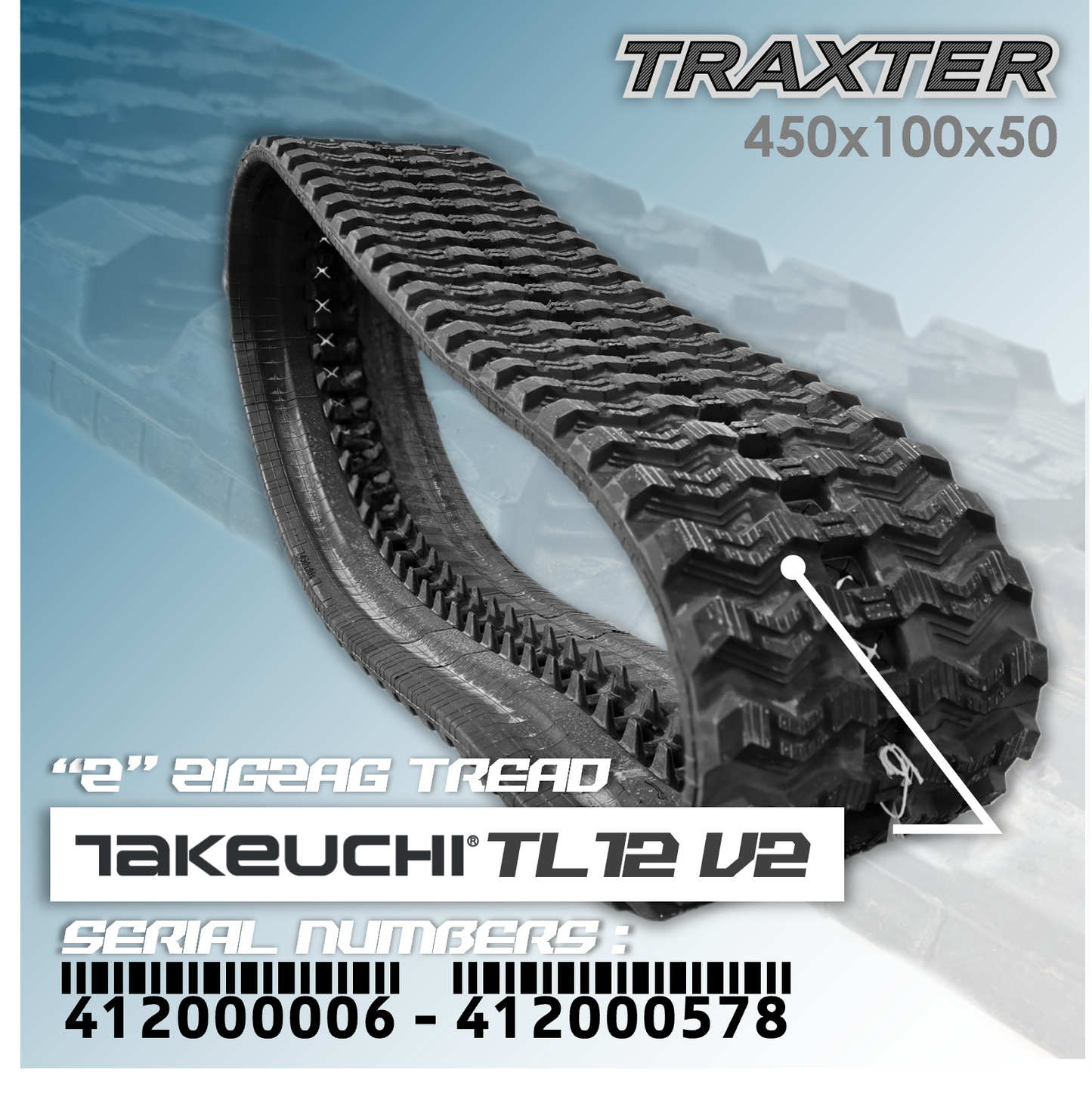 TAKEUCHI TL12 V2 TRACKS