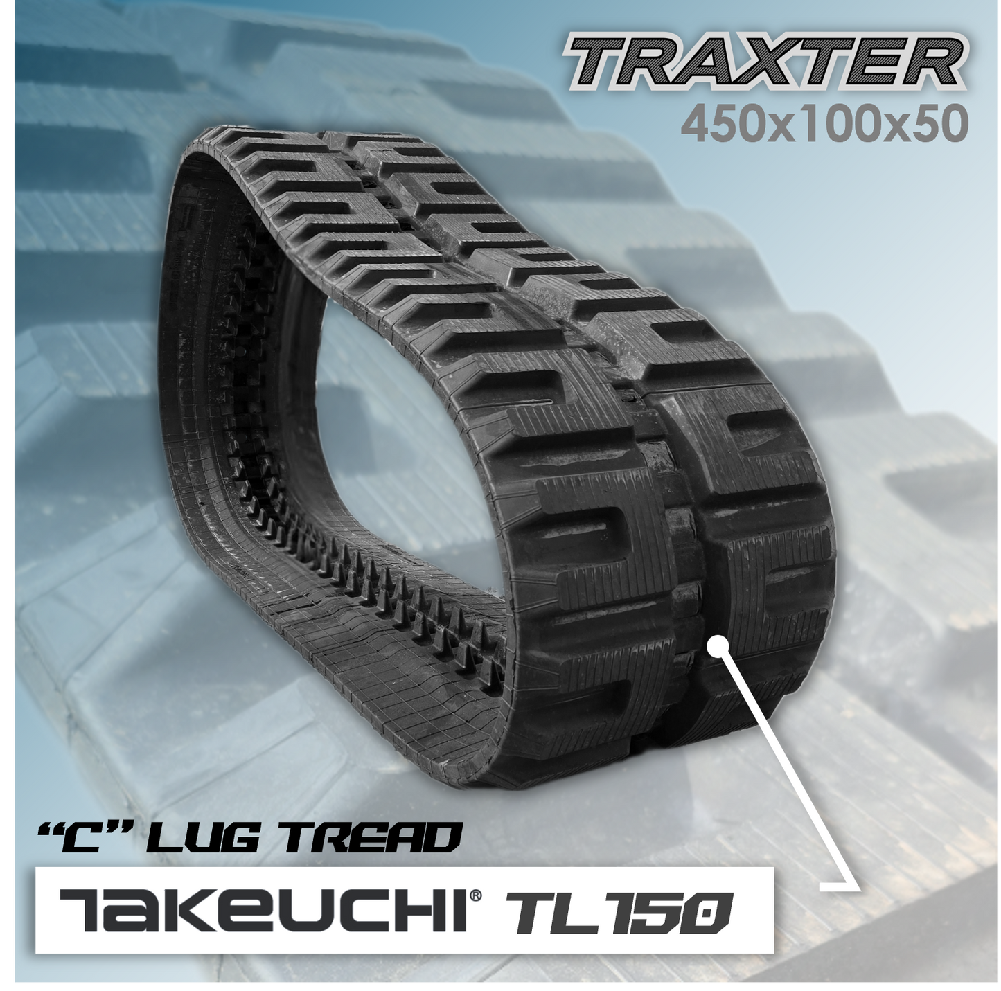 TAKEUCHI TL150 TRACKS
