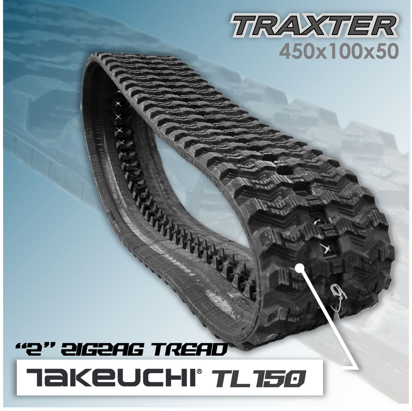 TAKEUCHI TL150 TRACKS