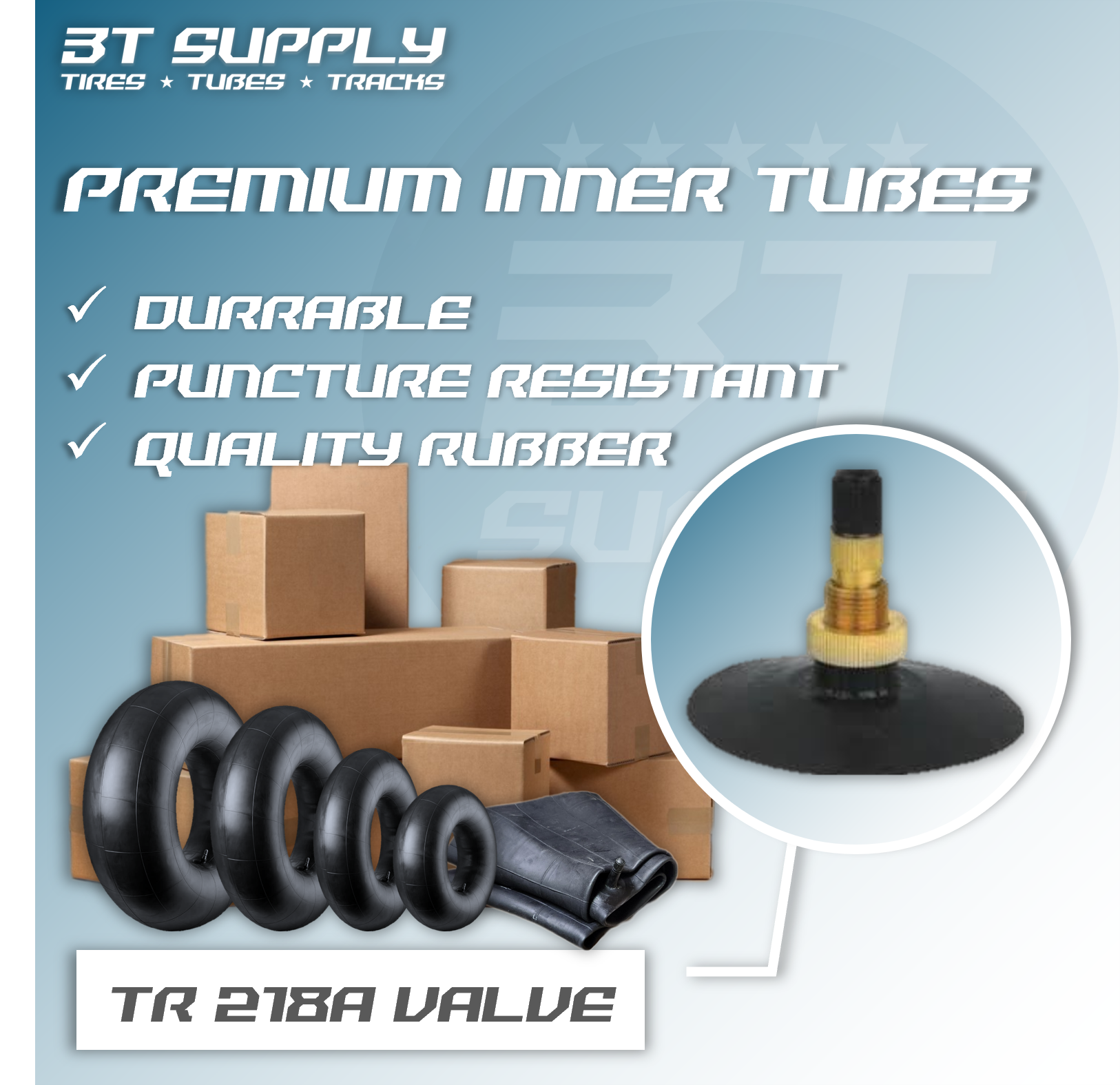Radial Rear Farm Inner Tubes